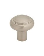 Brushed Satin Nickel 1-1/4" [32mm] Clarence Knob of Regent's Park Collection by Top Knobs - TK3110BSN