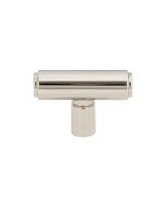 Polished Nickel 2" [51mm] Clarence T-Knob of Regent's Park Collection by Top Knobs - TK3111PN