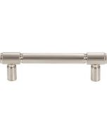 Brushed Satin Nickel 3-3/4" [96mm] Clarence Pull of Regent's Park Collection by Top Knobs - TK3112BSN