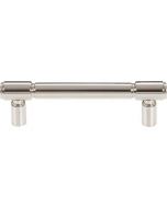 Polished Nickel 3-3/4" [96mm] Clarence Pull of Regent's Park Collection by Top Knobs - TK3112PN