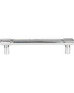 Polished Chrome 5-1/16" [128mm] Clarence Pull of Regent's Park Collection by Top Knobs - TK3113PC