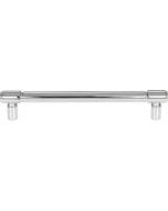 Polished Chrome 6-5/16" [160mm] Clarence Pull of Regent's Park Collection by Top Knobs - TK3114PC