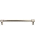 Brushed Satin Nickel 7-9/16" [192mm] Clarence Pull of Regent's Park Collection by Top Knobs - TK3115BSN