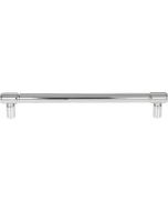 Polished Chrome 7-9/16" [192mm] Clarence Pull of Regent's Park Collection by Top Knobs - TK3115PC