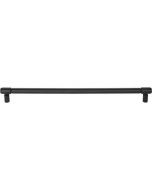Flat Black 12" [305mm] Clarence Pull of Regent's Park Collection by Top Knobs - TK3117BLK