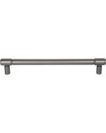 Ash Gray 18" [457mm] Clarence Appliance Pull of Regent's Park Collection by Top Knobs - TK3119AG