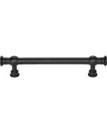 Flat Black 5-1/16" [128mm] Ormonde Pull of Regent's Park Collection by Top Knobs - TK3122BLK