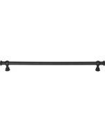 Flat Black 12" [305mm] Ormonde Pull of Regent's Park Collection by Top Knobs - TK3126BLK