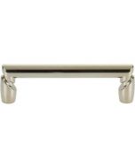 Polished Nickel 3-3/4" [96mm] Florham Pull of Morris Collection by Top Knobs - TK3132PN