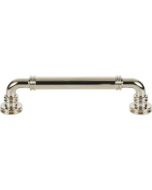 Polished Nickel 5 1/16" [128mm] Cranford Pull of Morris Collection by Top Knobs - TK3142PN