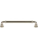 Polished Nickel 7-9/16" [192mm] Cranford Pull of Morris Collection by Top Knobs - TK3144PN