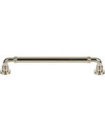 Polished Nickel 7-9/16" [192mm] Cranford Pull of Morris Collection by Top Knobs - TK3144PN