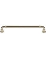 Polished Nickel 8-13/16" [224mm] Cranford Pull of Morris Collection by Top Knobs - TK3145PN