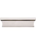 Polished Nickel 3" [76.20MM] Finger Pull by Top Knobs sold in Each - TK553PN