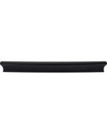 Black 8" [203.20MM] Finger Pull by Top Knobs sold in Each - TK556BLK
