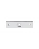 Polished Chrome 3" [76.20MM] Backplate for Knob, Channing by Top Knobs - TK741PC