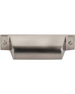 Brushed Satin Nickel 2-3/4" [69.85MM] Cup Pull, Channing by Top Knobs - TK772BSN