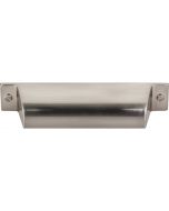 Brushed Satin Nickel 3-3/4" [95.25MM] Cup Pull, Channing by Top Knobs - TK773BSN