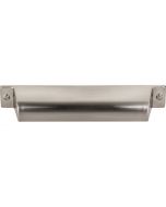 Brushed Satin Nickel 5" [127.00MM] Cup Pull, Channing by Top Knobs - TK774BSN