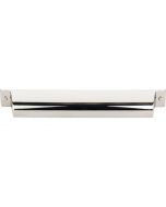 Polished Nickel 7" [177.80MM] Cup Pull, Channing by Top Knobs - TK775PN