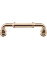 Honey Bronze 3-3/4" [95.25MM] Pull W/Backplate by Top Knobs - TK883HB