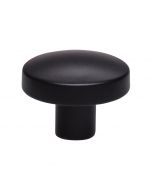 Flat Black 1-3/8" [35.00MM] Knob by Top Knobs sold in Each - TK910BLK