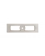 Brushed Satin Nickel 4-9/32" [108.80MM] Knob Backplate by Top Knobs sold in Each - TK922BSN