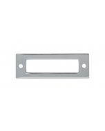 Polished Chrome 3" [76.20MM] Backplate by Top Knobs sold in Each - TK923PC