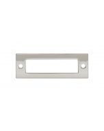 Polished Nickel 3" [76.20MM] Backplate by Top Knobs sold in Each - TK923PN