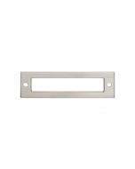 Brushed Satin Nickel 3-3/4" [95.25MM] Backplate by Top Knobs sold in Each - TK924BSN