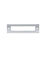 Polished Chrome 3-3/4" [95.25MM] Backplate by Top Knobs sold in Each - TK924PC