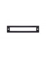 Flat Black 5-1/16" [128.59MM] Backplate by Top Knobs sold in Each - TK925BLK