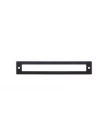 Flat Black 6-5/16" [160.00MM] Backplate by Top Knobs sold in Each - TK926BLK