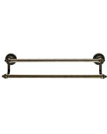 German Bronze 18" [457.20MM] Double Towel Bar by Top Knobs sold in Each - TUSC7GBZ