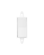 Tresco FREEDiM White 1 Switch Deco Wall Dimmer 4" - 12V